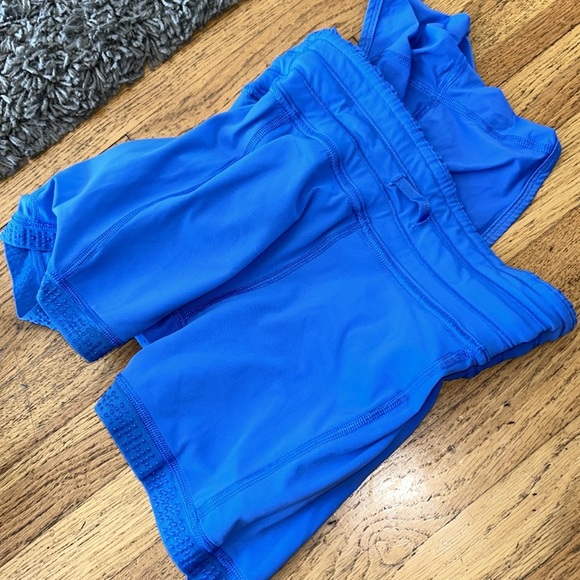 Lululemon Blue Athletic Running Shorts Size 4 - Picture 14 of 14